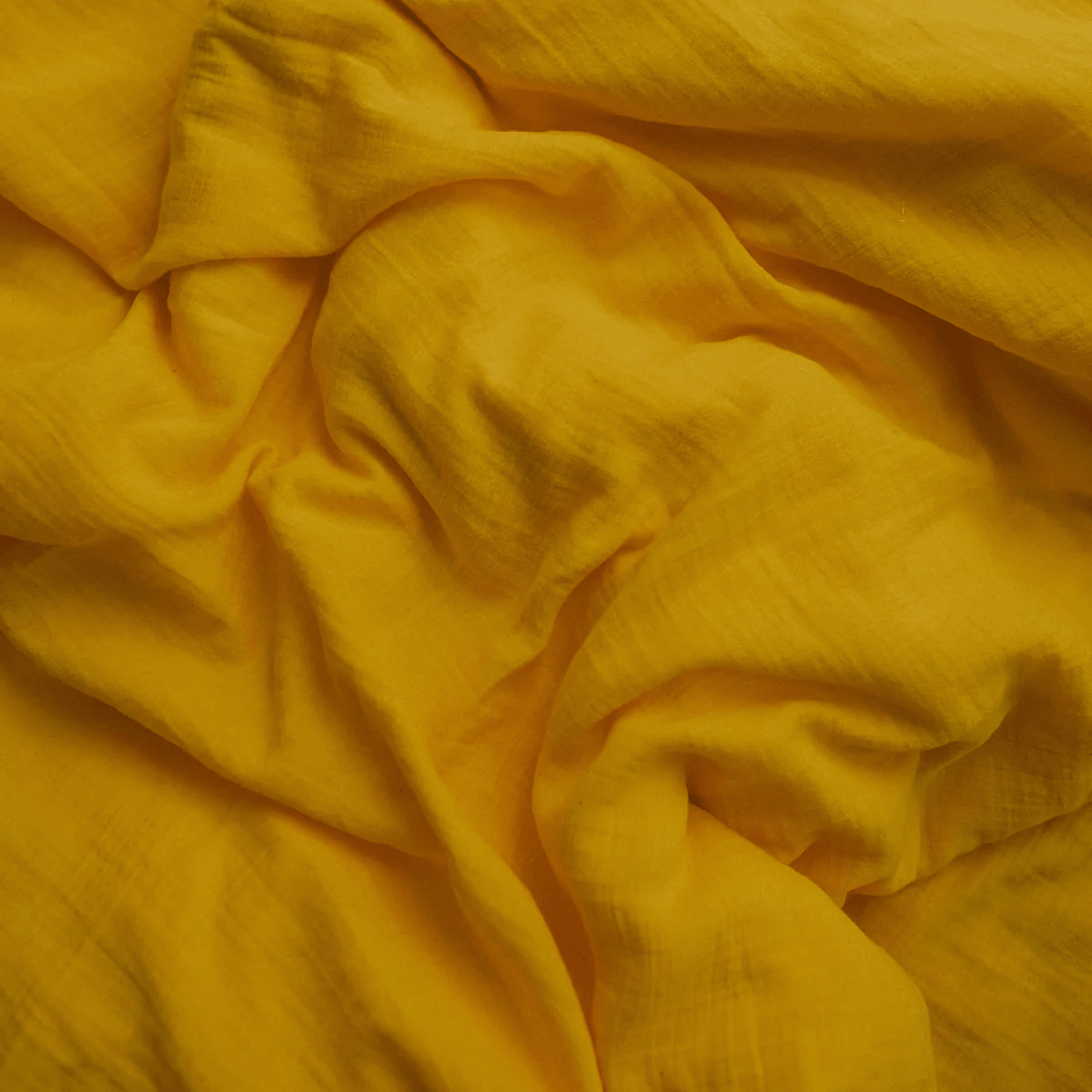 Комплект постільної білизни із мусліну Yellow